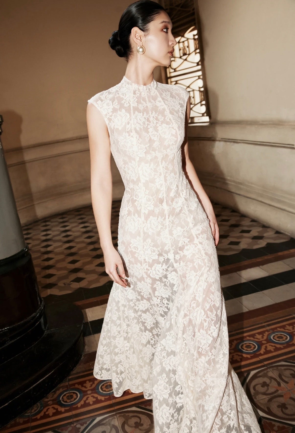 Maxi dress huong hl004