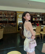 Foulard Floral Print ( SET ) A01