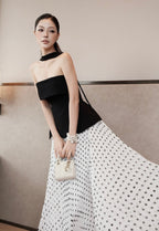 HLam set ( top & maxi skirt ) H06