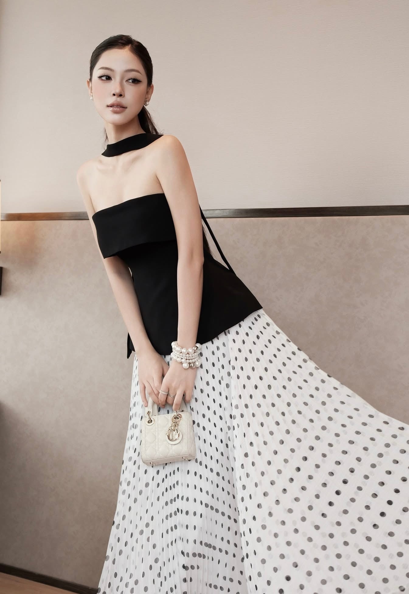 HLam set ( top & maxi skirt ) H06