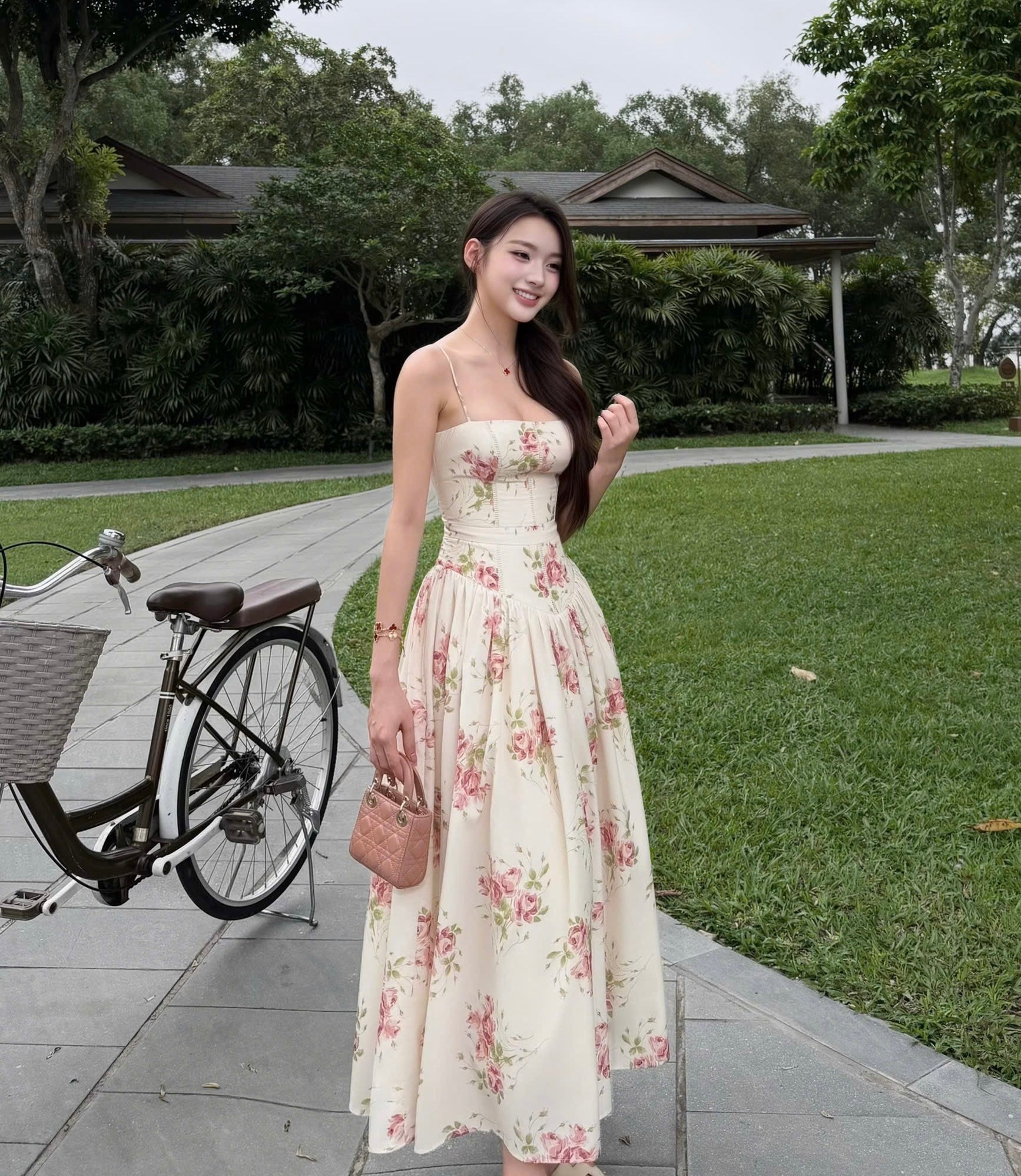 Foulard Floral Print Drss A03