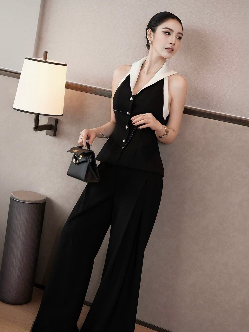 HLam set ( top & pant ) H01