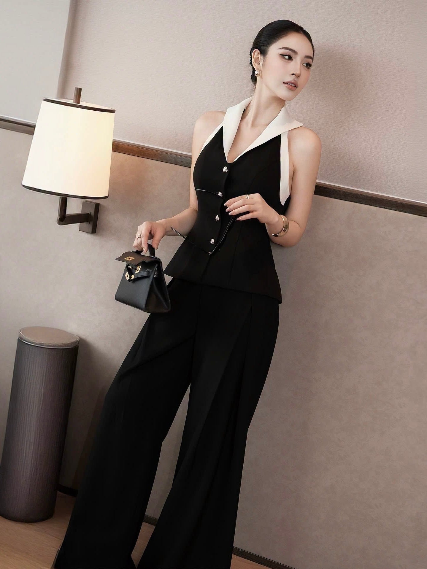 HLam set ( top & pant ) H01
