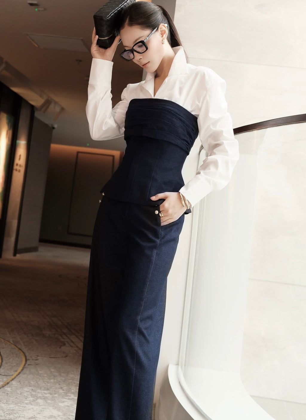 HLam set 3PC ( top & pant & shirt ) H05